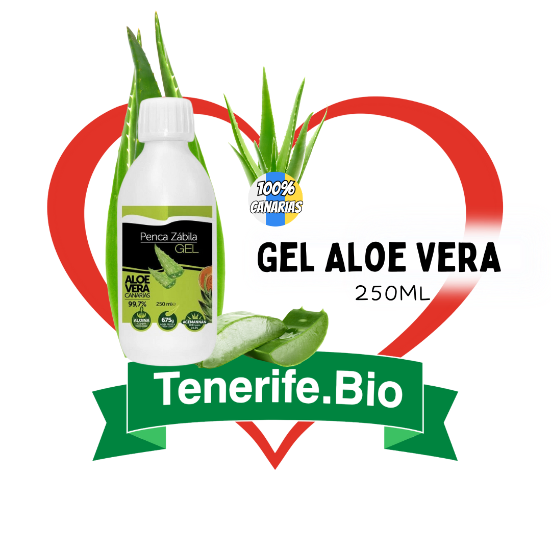 Gel Aloe Vera Penca Zabila 250ml – Tenerife.Bio Cannabis Legal Shop CBD