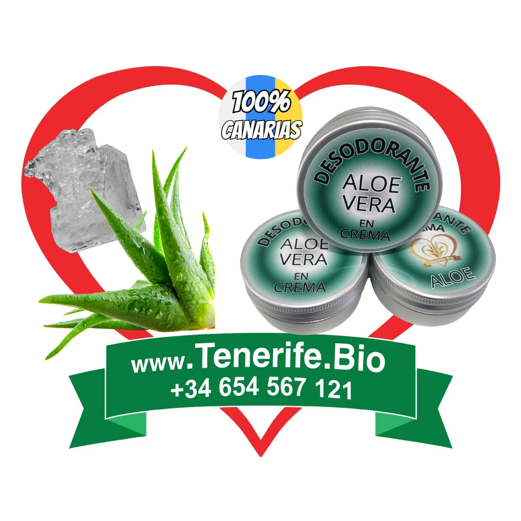 Crema Desodorante Aloe + Alumbre