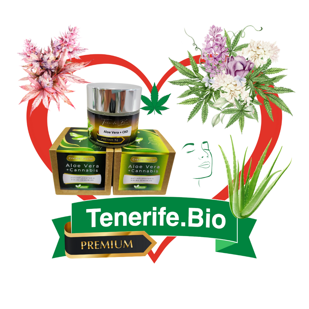 Crema Facial Cannabis + Aloe (Antiinflamatoria Natural)