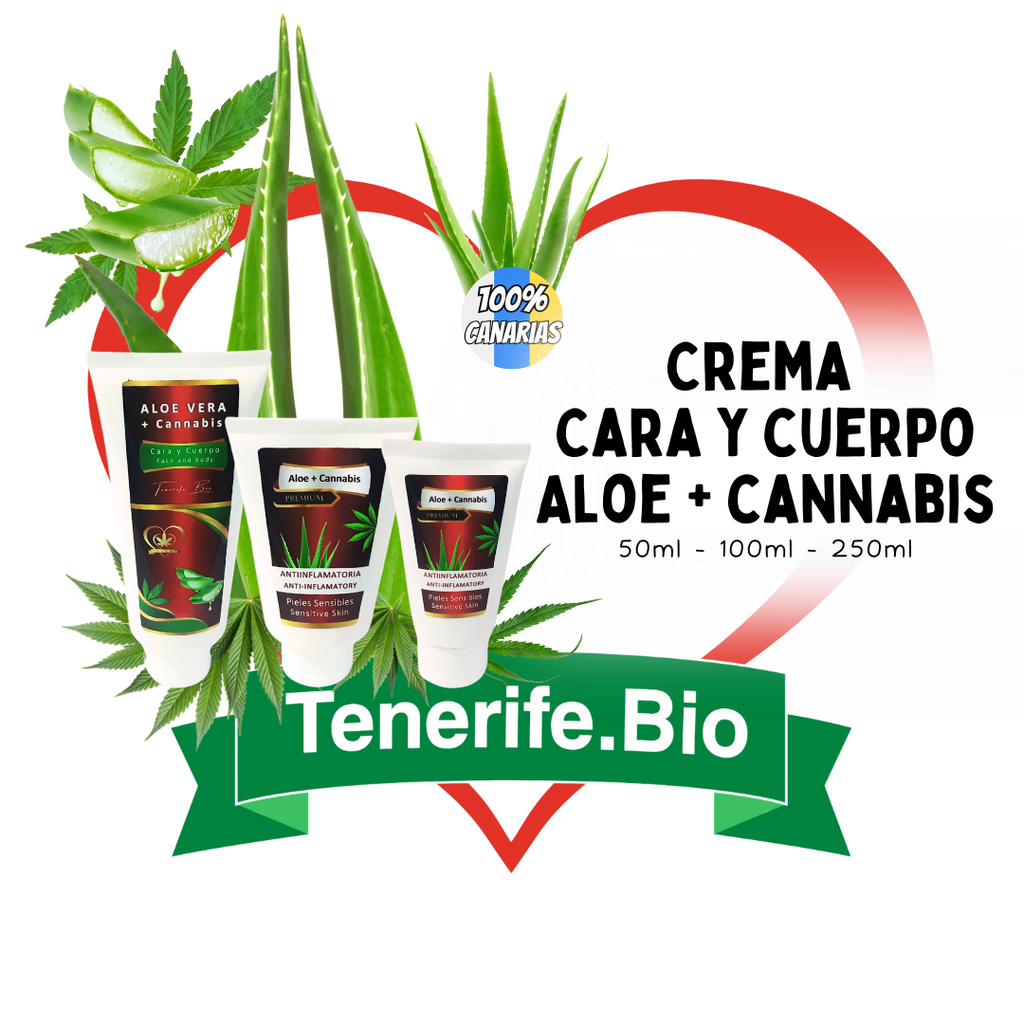 Crema Cara y Cuerpo Aloe + Cannabis