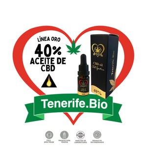 ACEITE CBD 40% Full Spectrum(Linea Oro)