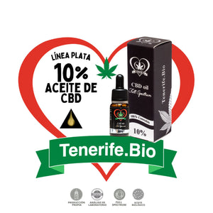Aceite CBD 10% full spectrum (Linea Plata)