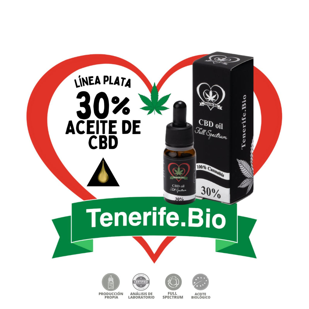 Aceite CBD 30% full spectrum (Linea Plata)