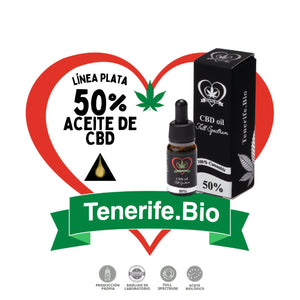 Aceite CBD 50% Full Spectrum (Linea Plata)