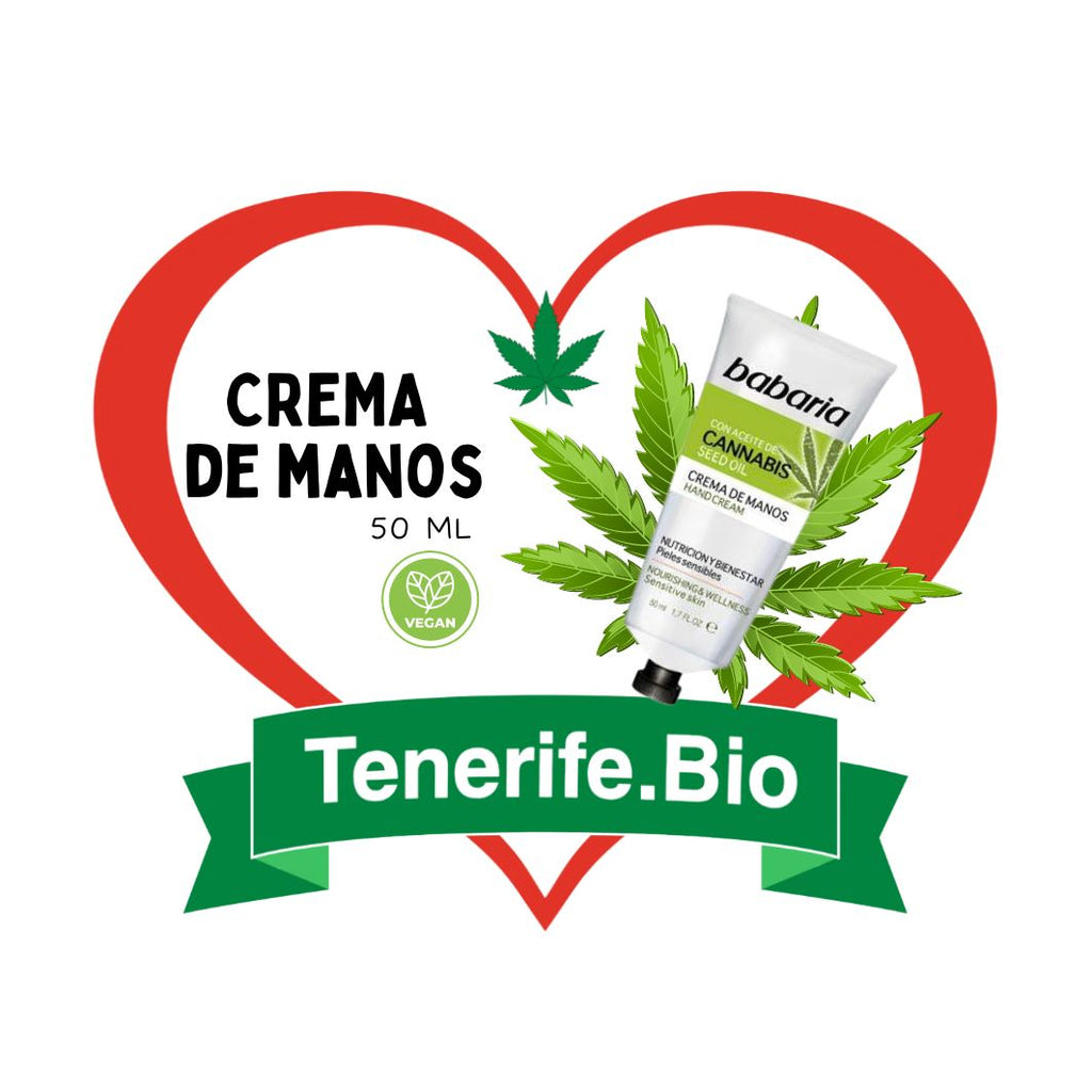 Crema de Manos con Cannabis 100% Vegan