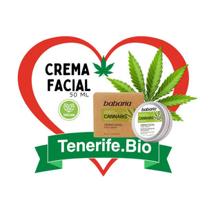 Crema Facial con Cannabis 100% Vegano